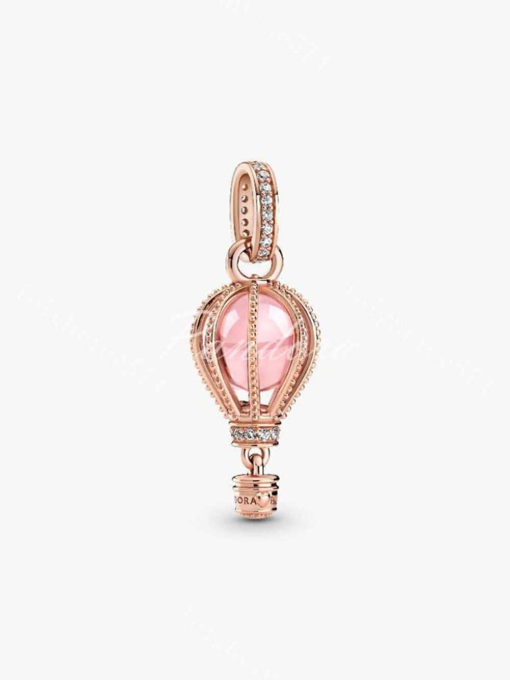 Pandora Sparkling Pink Hot Air Balloon Dangle Charm